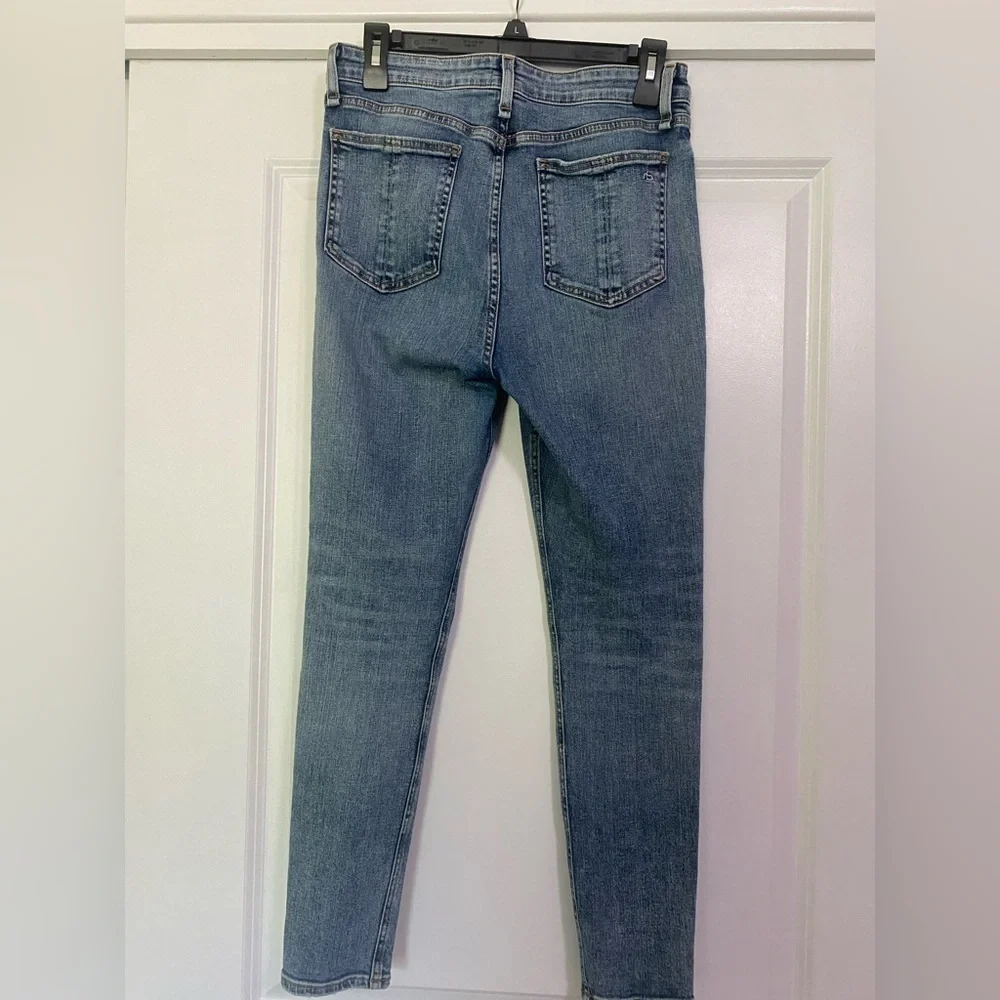 Rag & Bone Nina High Rise Skinny Ankle Pants - Picture 2 of 5